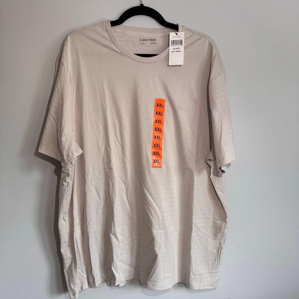 Calvin Klein 2XL Cream Tee